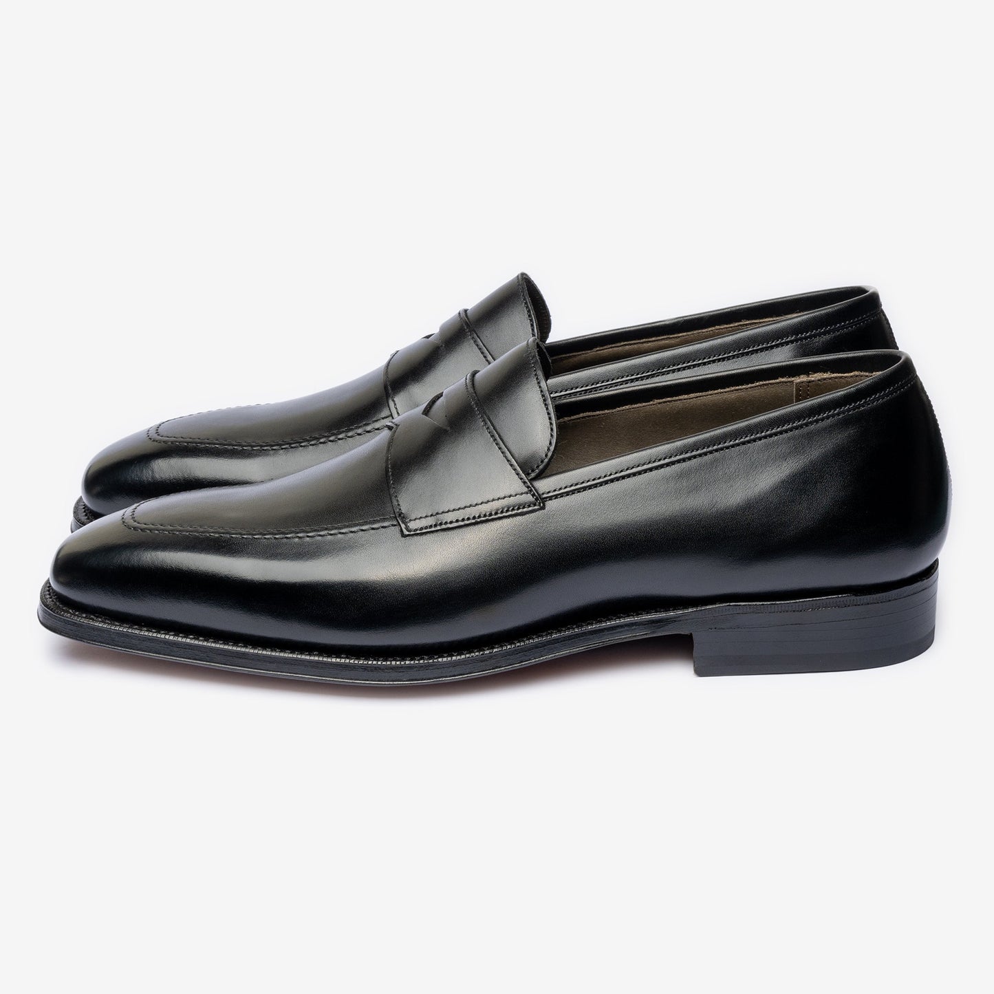 Penny Loafer - Black  - Deer Last - MTO