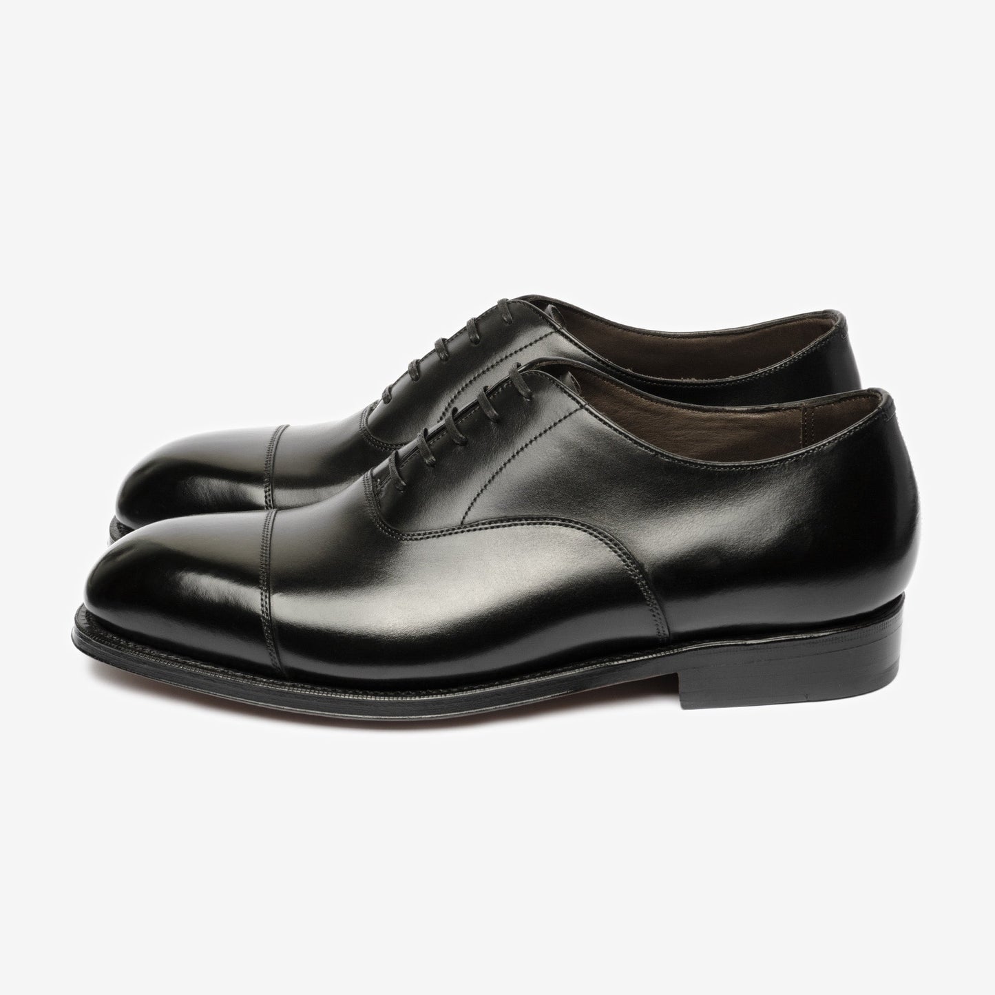 Straight Tip Oxford - Black - Char Last - MTO