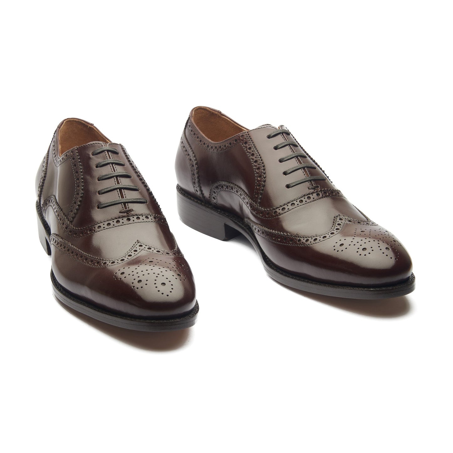Marcell - Full Brogue Oxford - Rosewood Brown Calf |