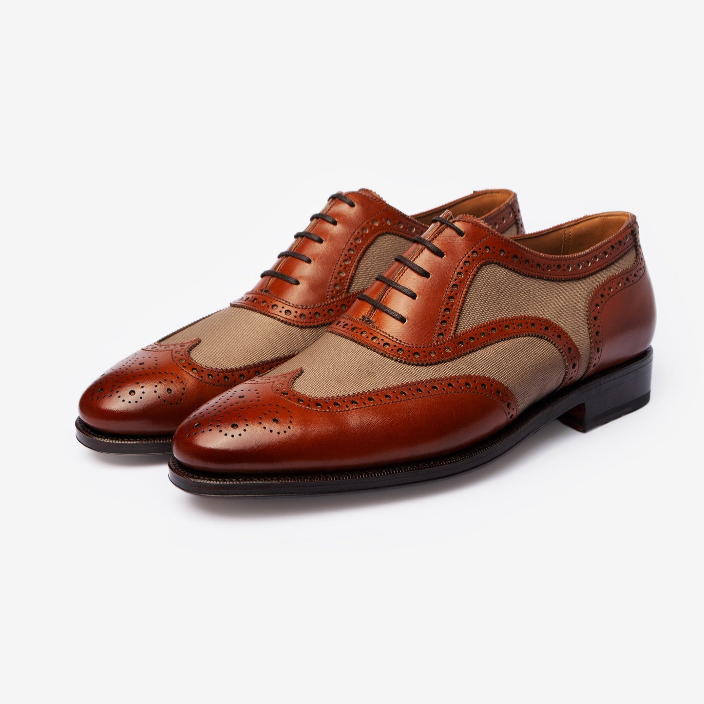 Spectator Oxford - Tan - Zip Last - MTO