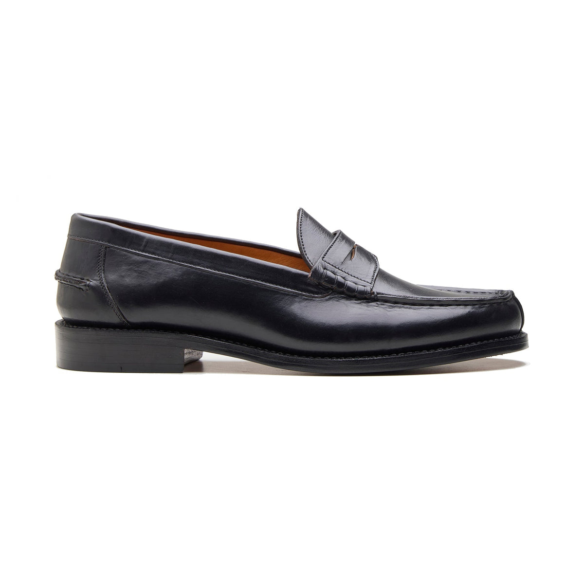 Niagara – Norwegian Split-Toe Loafer – Black Horween Chromexcel
