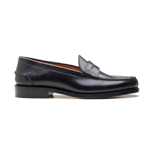 Niagara – Norwegian Split-Toe Loafer – Black Horween Chromexcel