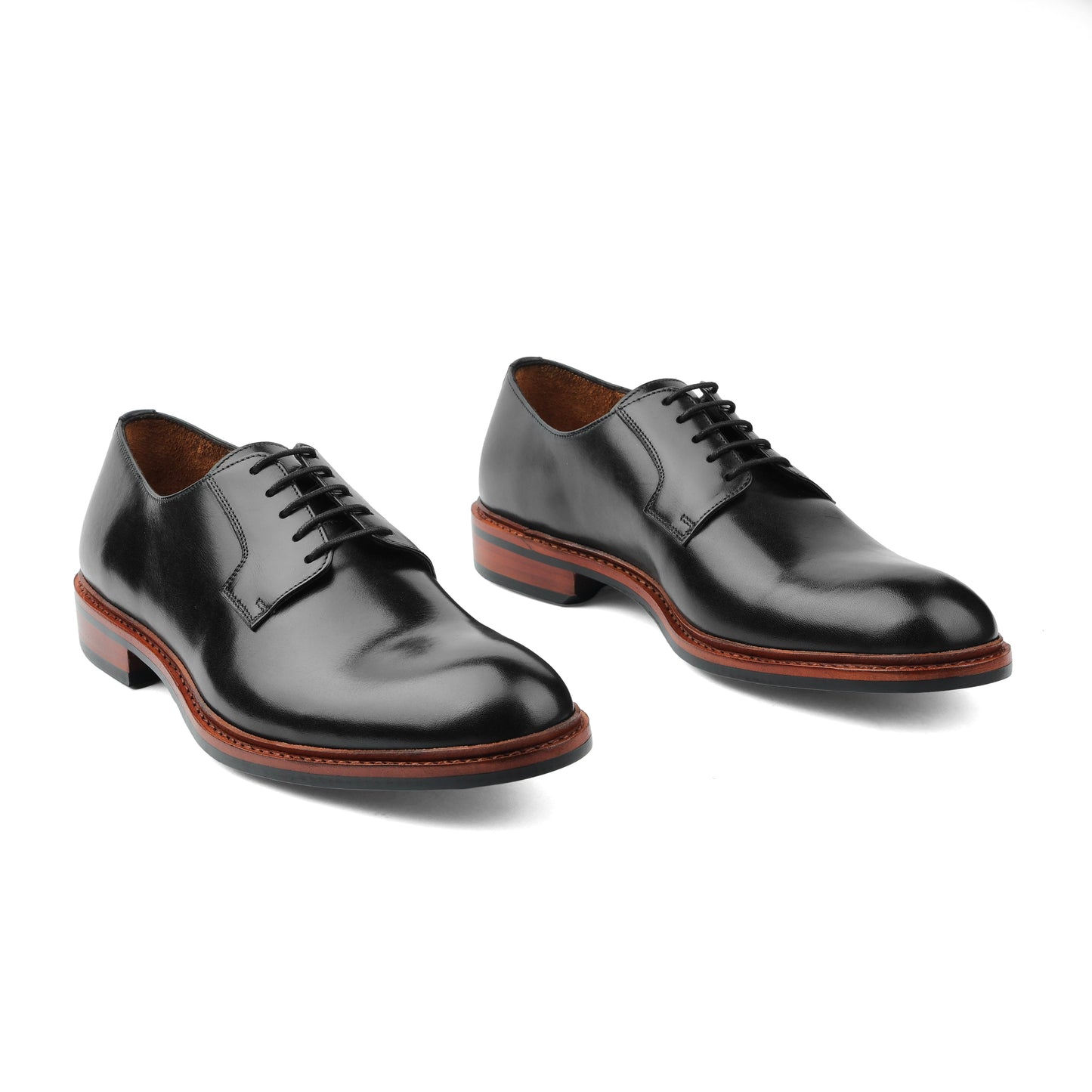 Luke - Blucher Derby - Negro Hidro Pull Up