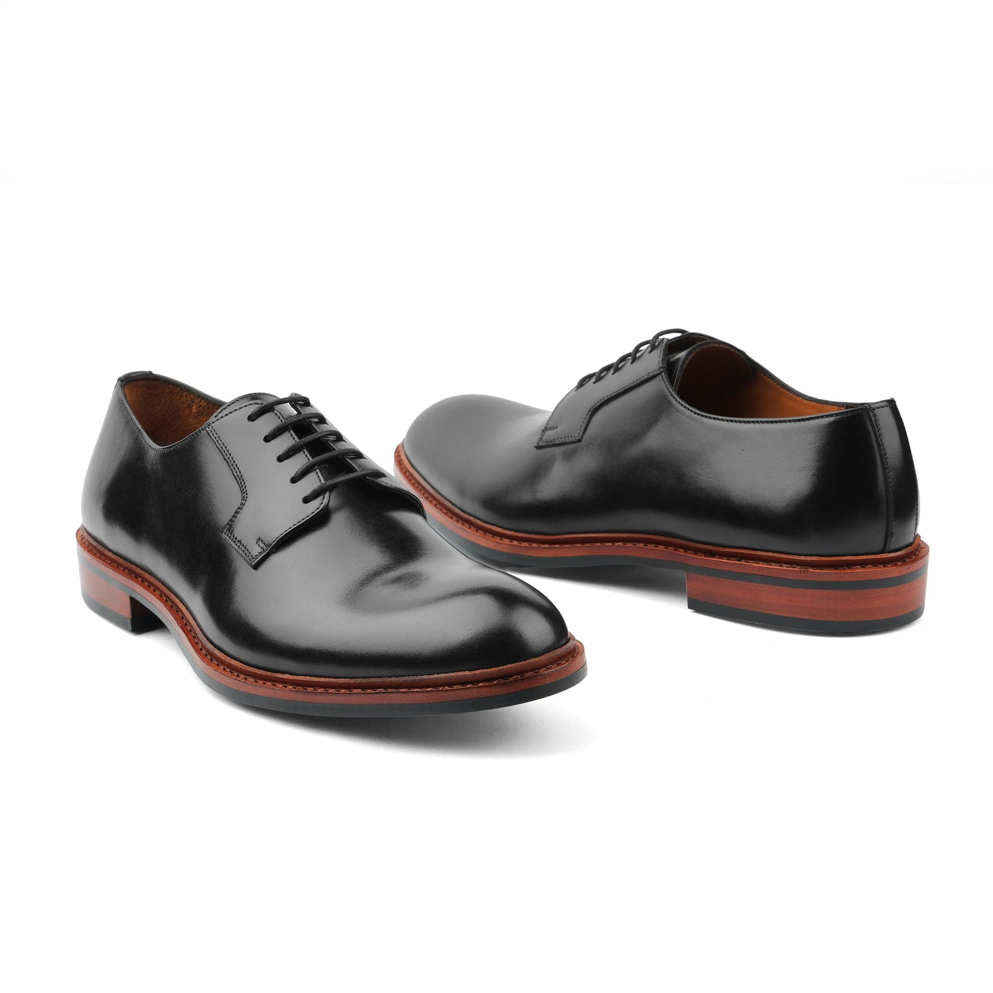 Luke - Blucher Derby - Negro Hidro Pull Up