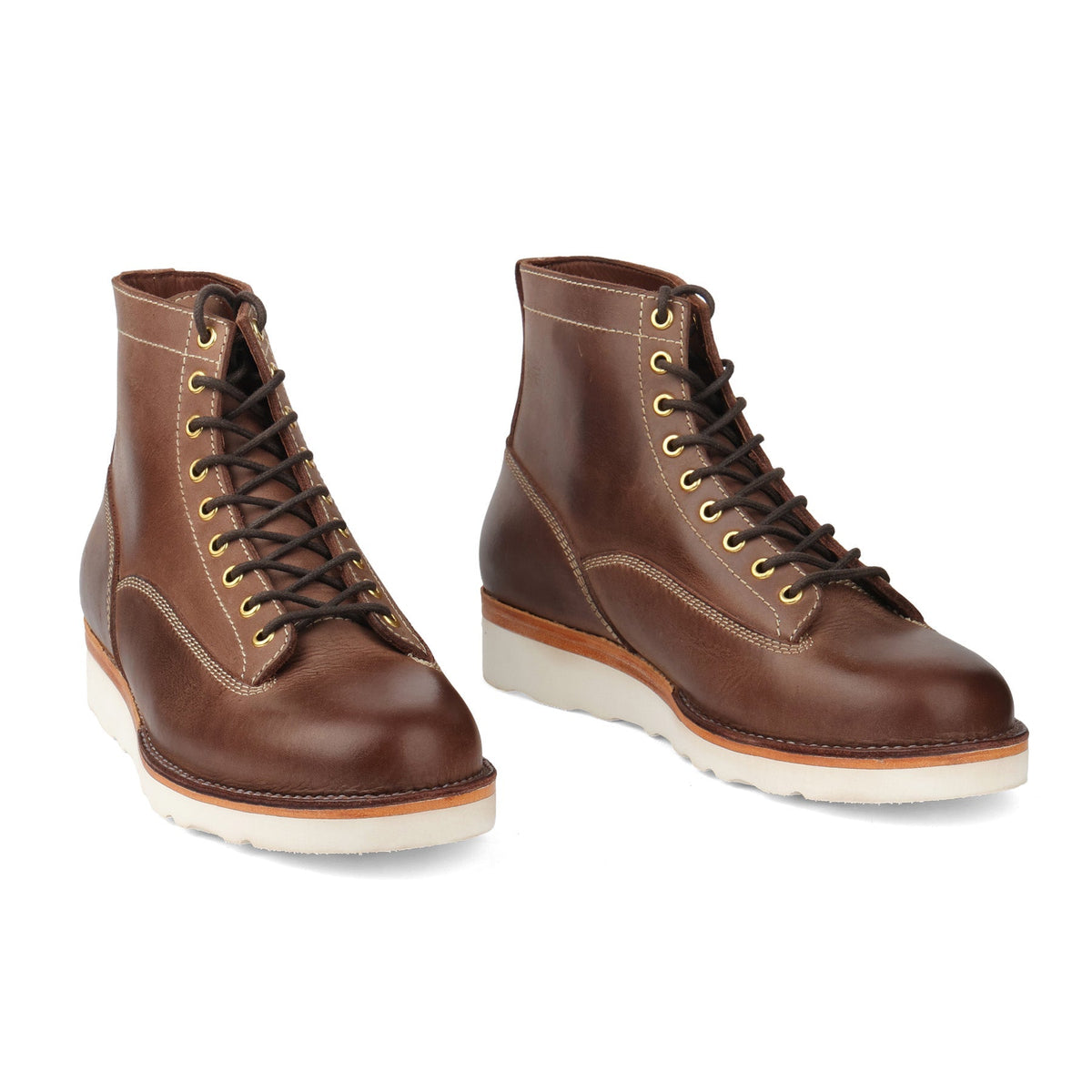 Kodiak – Lace-to-Toe Boot – Thick Chocolate Leather