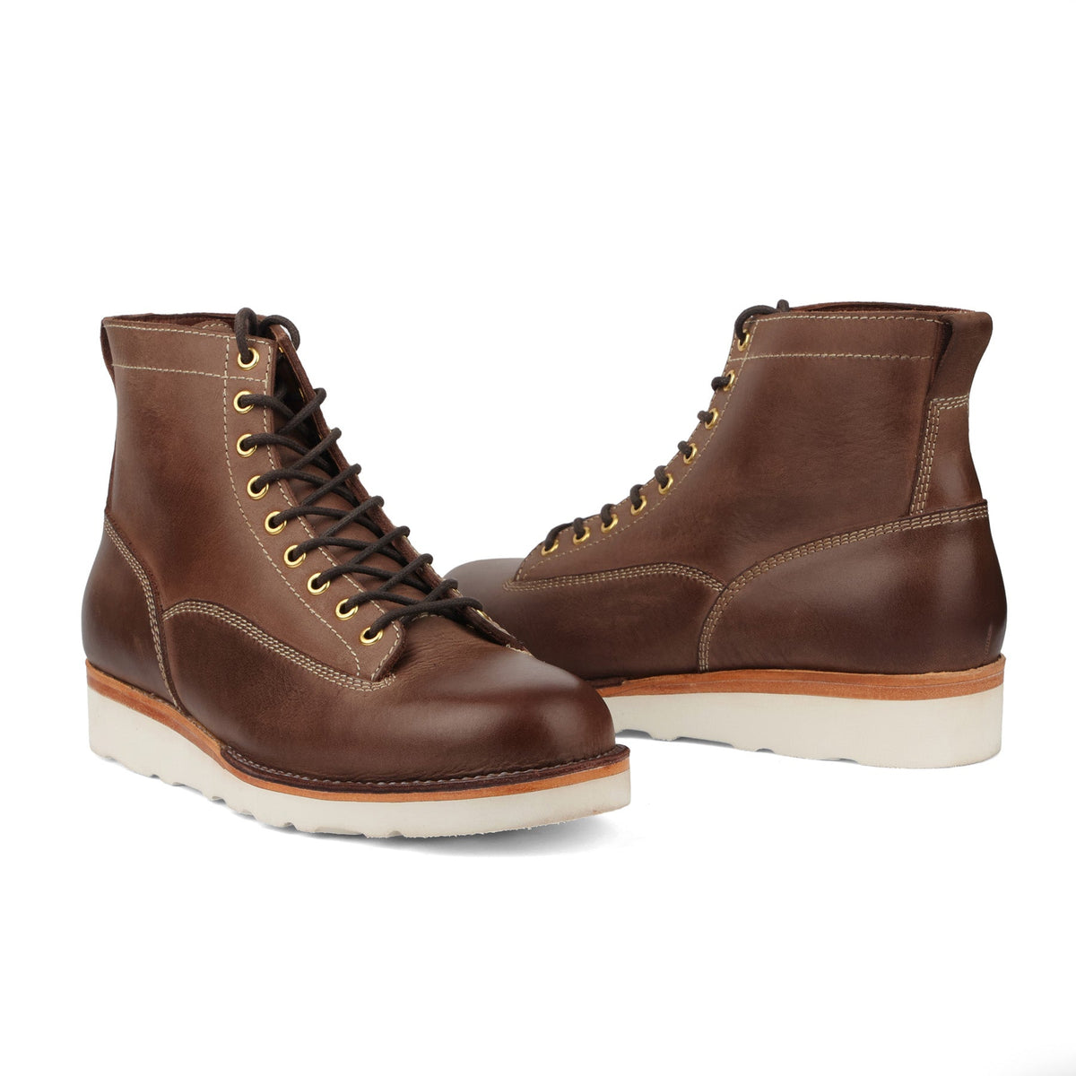Kodiak – Lace-to-Toe Boot – Thick Chocolate Leather