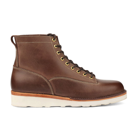 Kodiak – Lace-to-Toe Boot – Thick Chocolate Leather