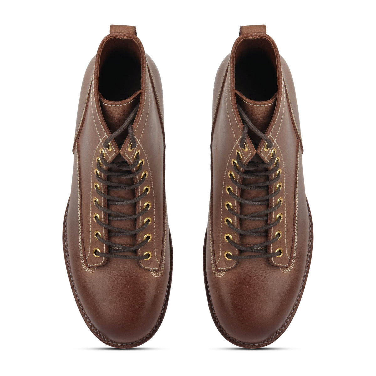 Kodiak – Lace-to-Toe Boot – Thick Chocolate Leather