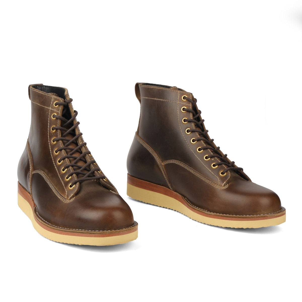 Kodiak – Lace-to-Toe Boot – Thick Mole Leather