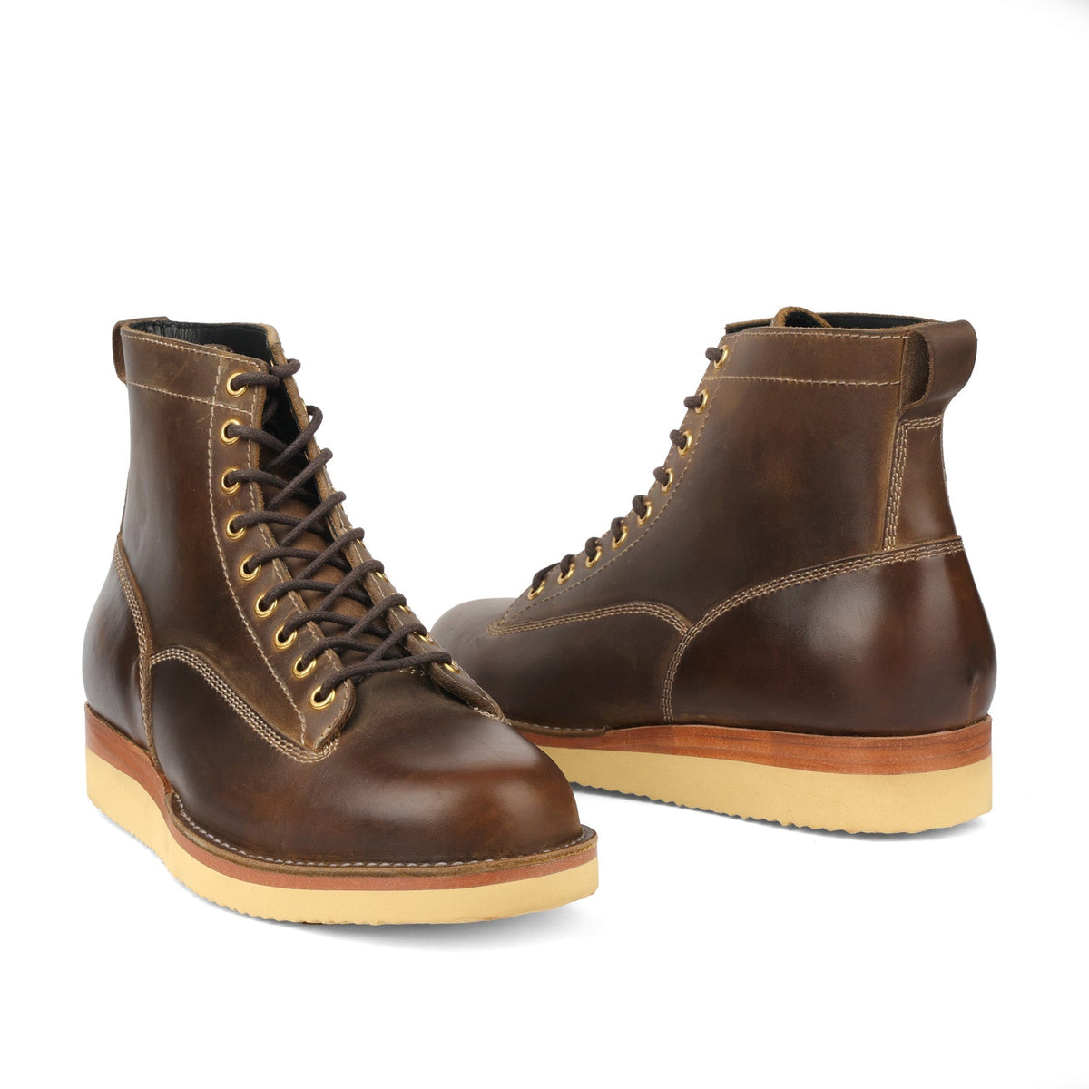 Kodiak – Lace-to-Toe Boot – Thick Mole Leather