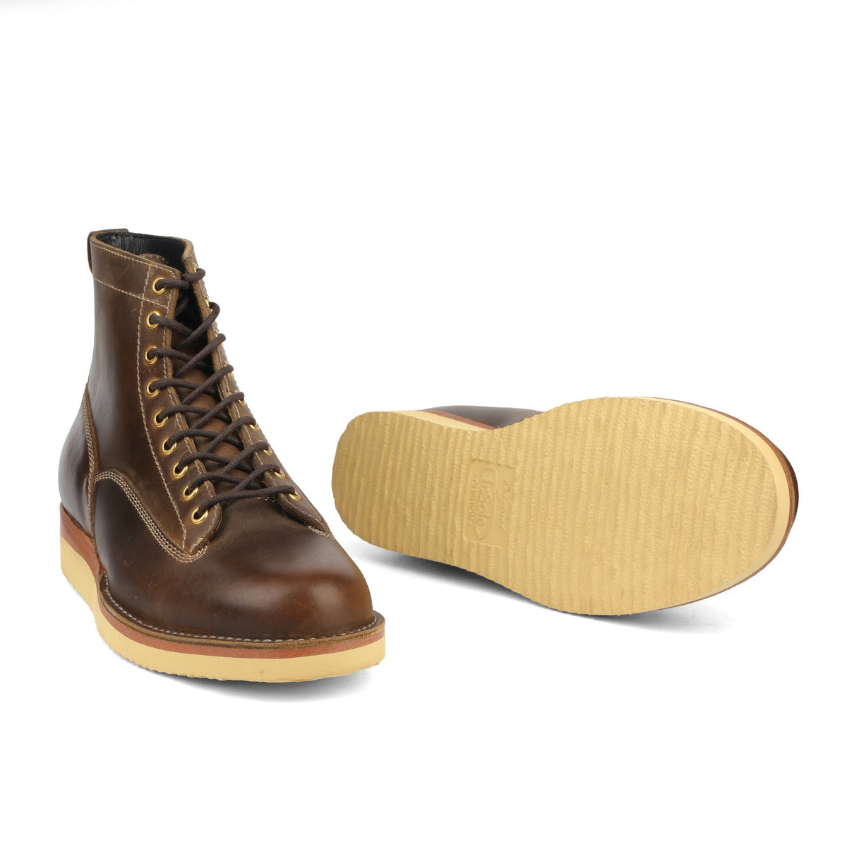 Kodiak – Lace-to-Toe Boot – Thick Mole Leather