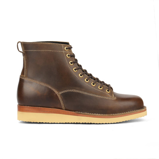 Kodiak – Lace-to-Toe Boot – Thick Mole Leather