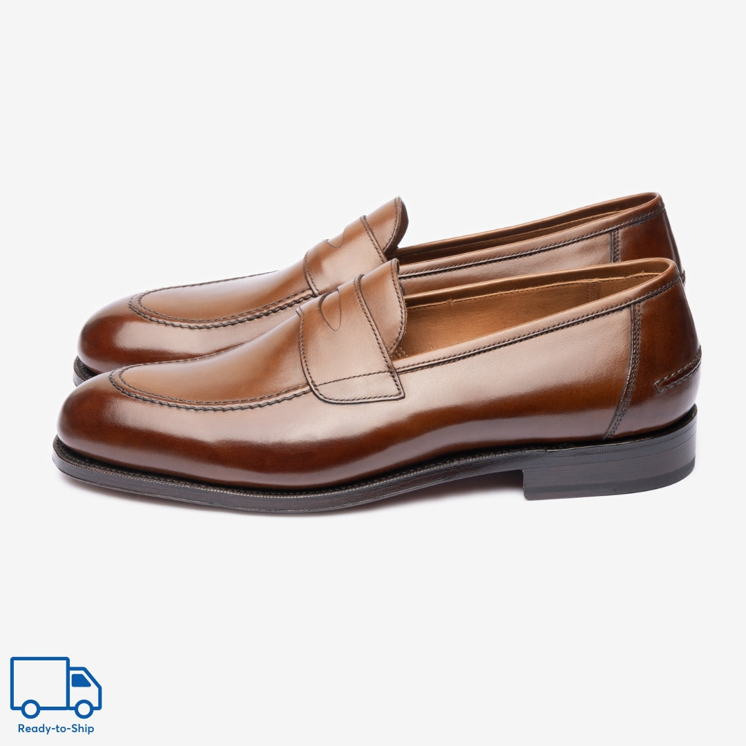 Loaque Penny Loafer II - Marron - Forme Rufer - Prêt-à-porter