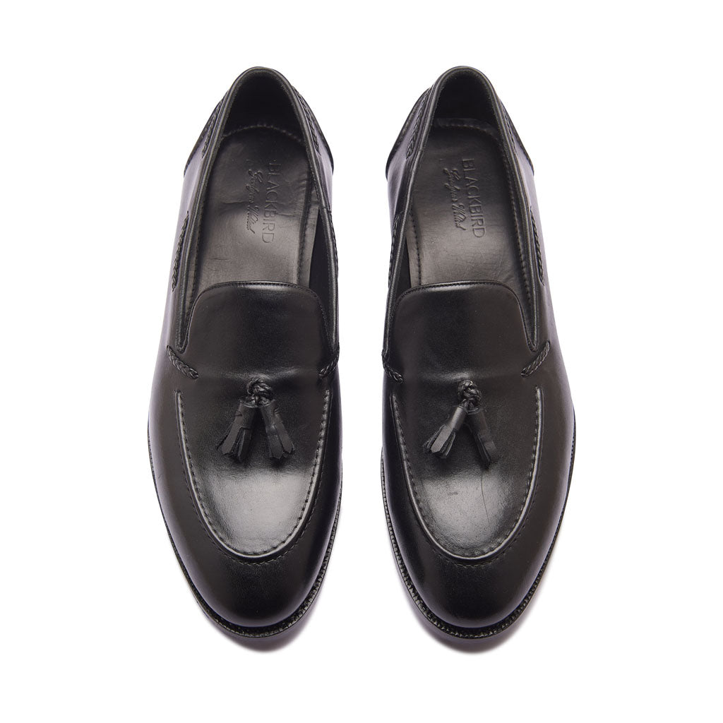Royce, Goodyear welted Tassel Loafer top view 