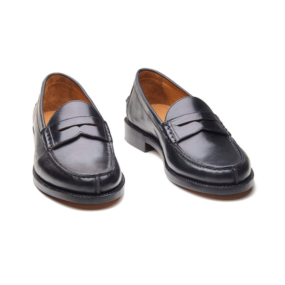 Niagara – Norwegian Split-Toe Loafer – Black Horween Chromexcel