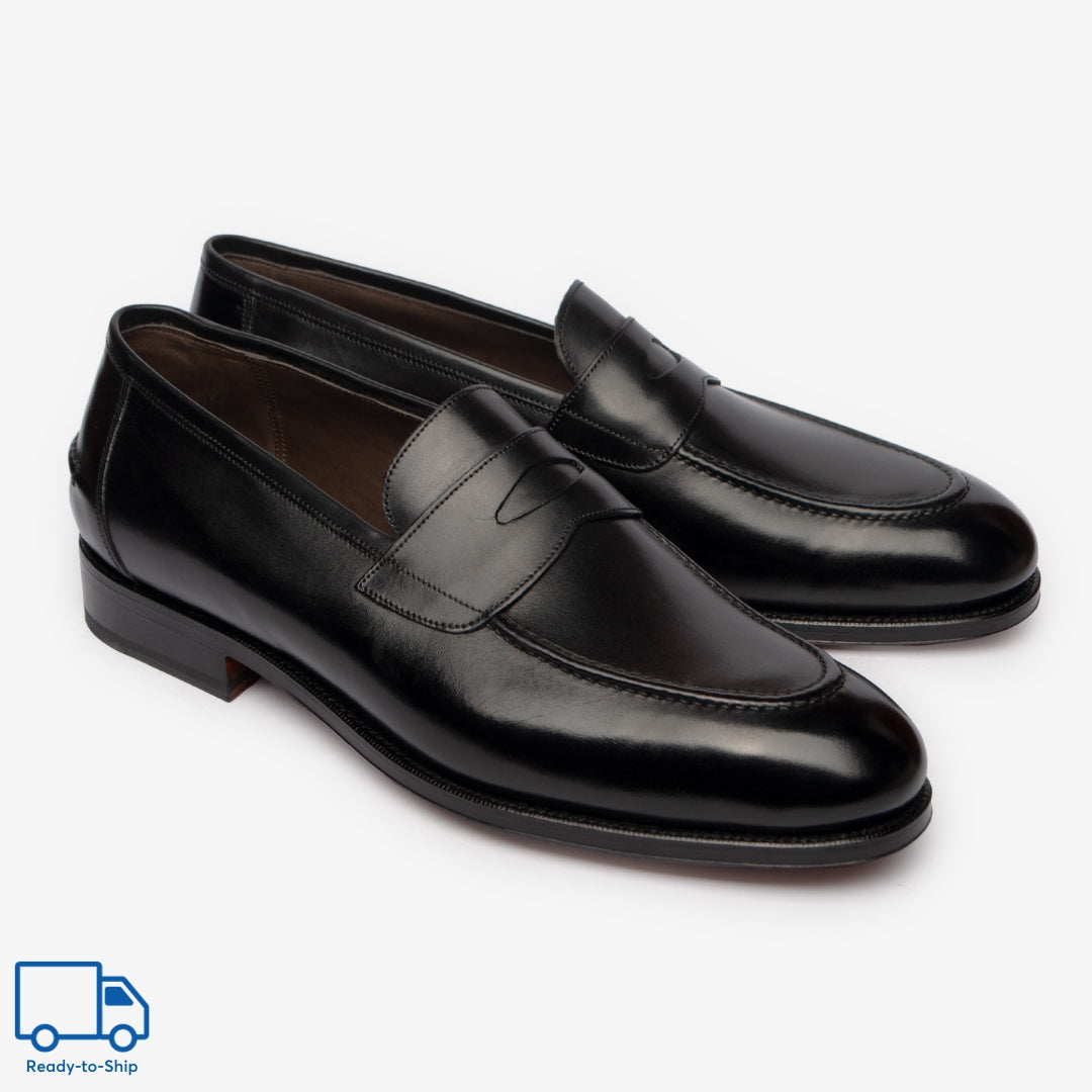 Loaque Penny Loafer II - Noir - Forme Rufer - Prêt-à-porter