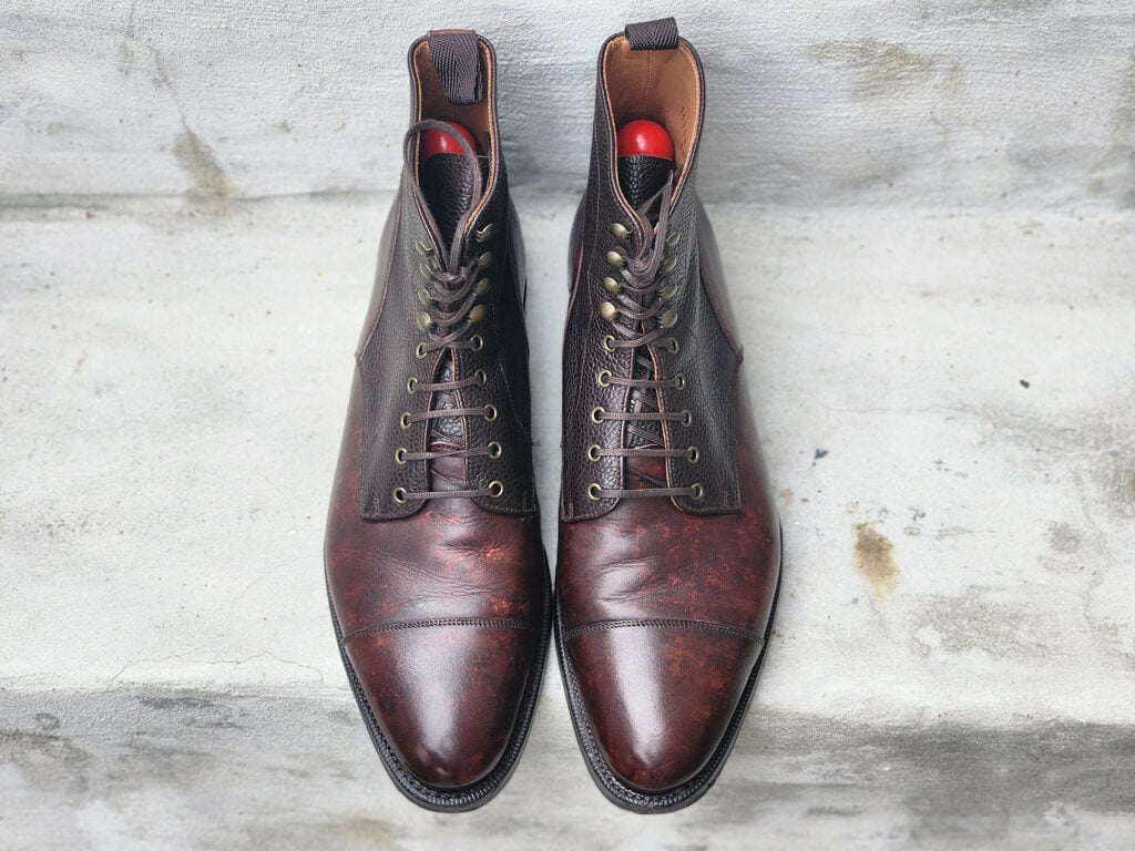 J.FitzPatrick / Cap Toe Derby Boots image 1