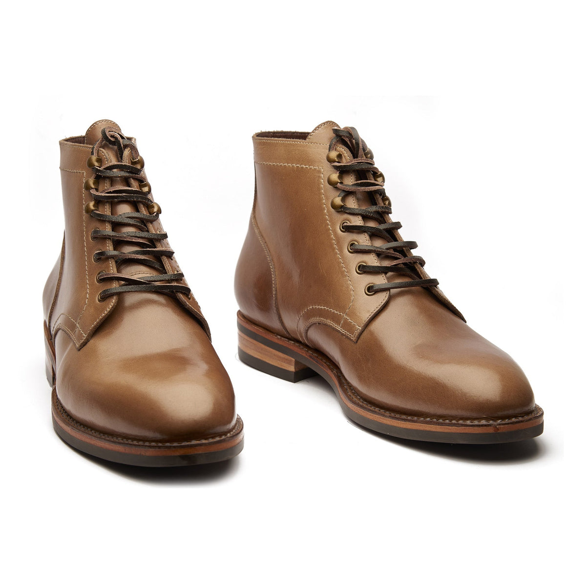 Rudiger – Service Boot – Natural Horween Chromexcel