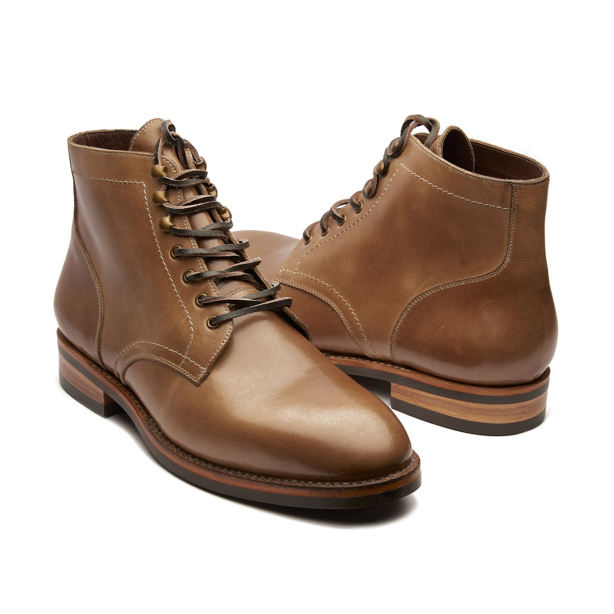 Rudiger – Service Boot – Natural Horween Chromexcel