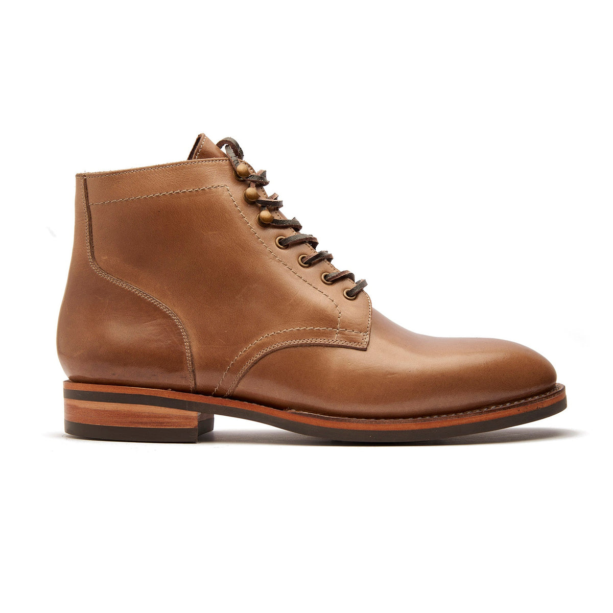 Rudiger – Service Boot – Natural Horween Chromexcel