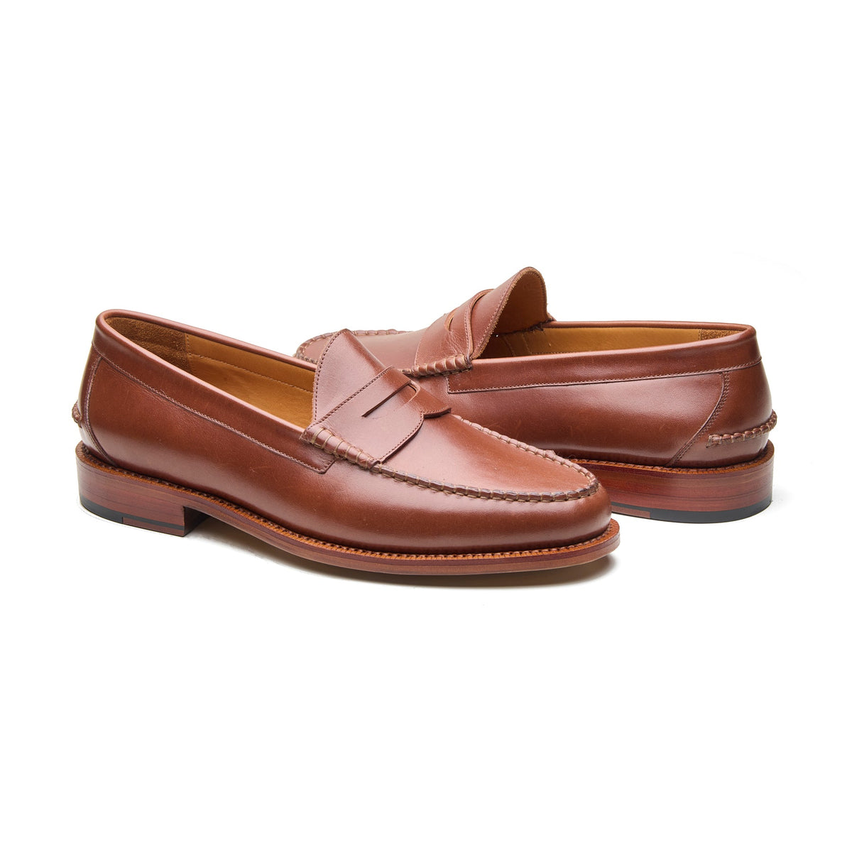Azimut – Ivy Penny Loafer – Cognac Hidro Pull-Up