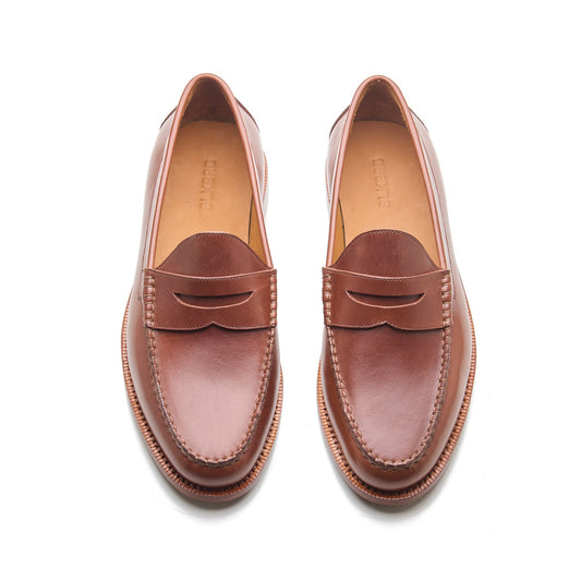Azimut – Ivy Penny Loafer – Cognac Hidro Pull-Up