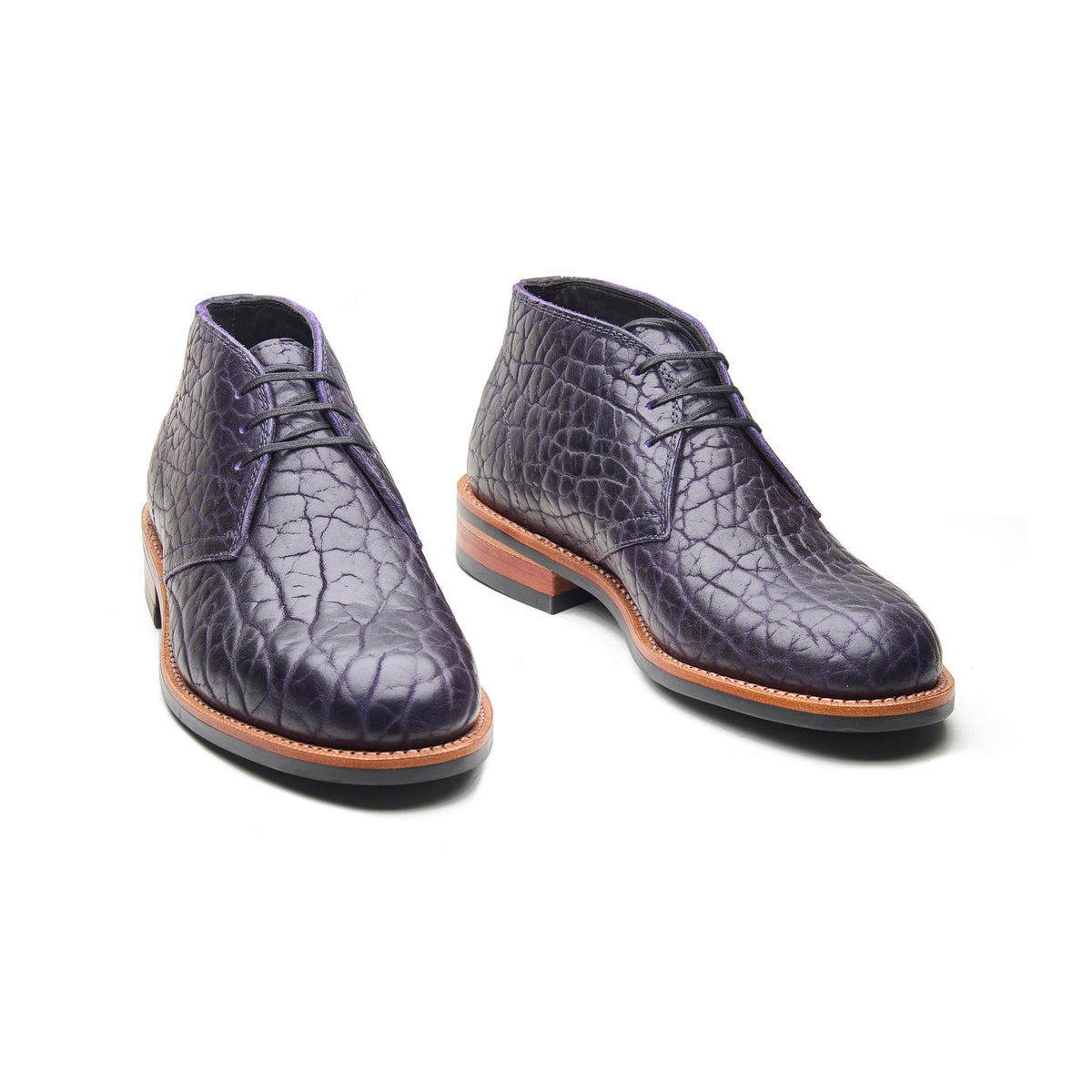 Kingston – Chukka Boot – Night Shade Shrunken Bison