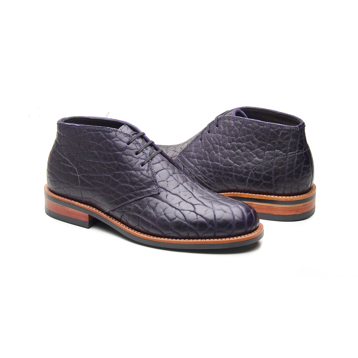 Kingston – Chukka Boot – Night Shade Shrunken Bison