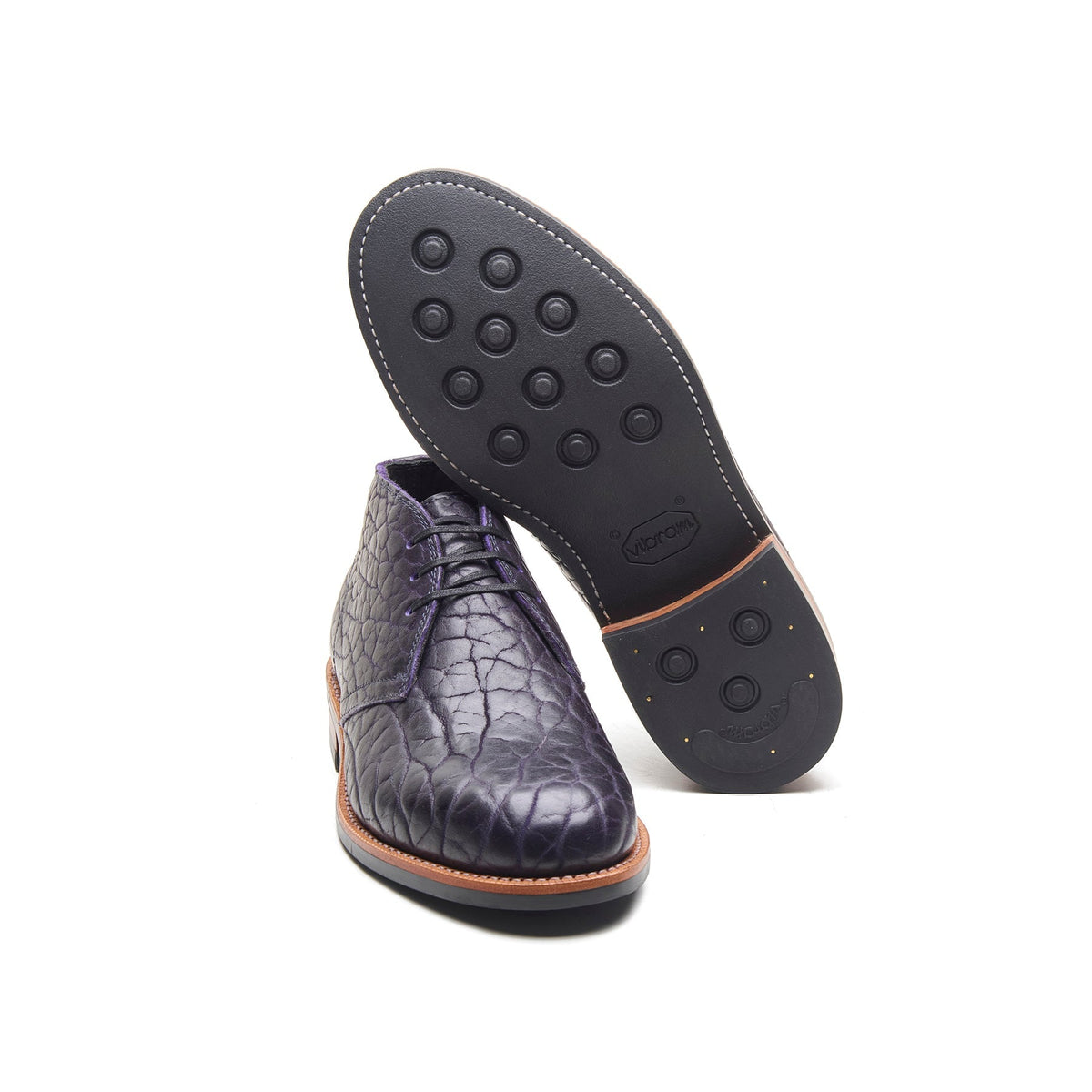 Kingston – Chukka Boot – Night Shade Shrunken Bison