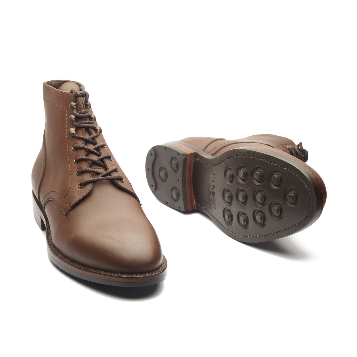 Rudiger – Service Boot – Brown Waxy Pull-Up
