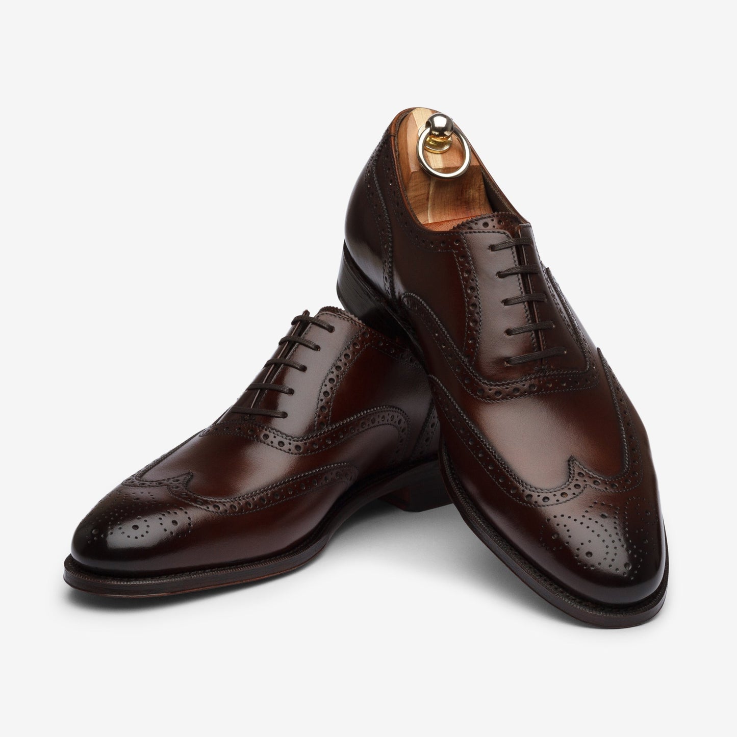 Wingtip Oxford - Brown - Zip Last - MTO