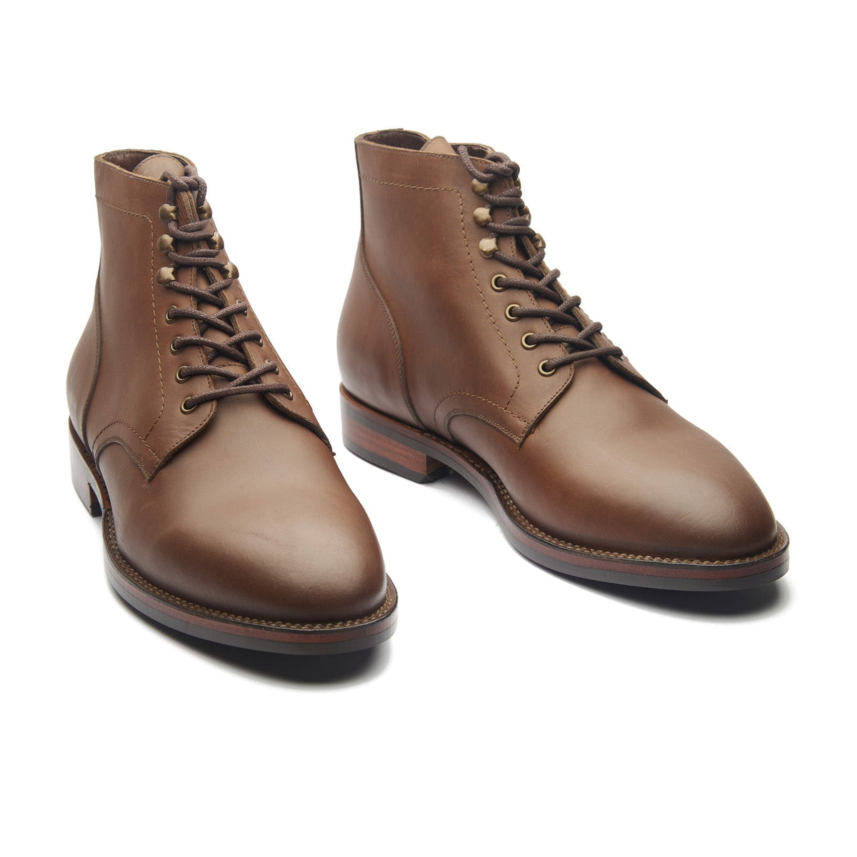 Rudiger – Service Boot – Brown Waxy Pull-Up