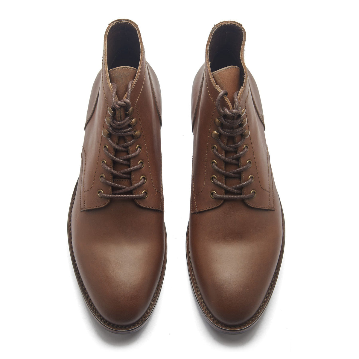 Rudiger – Service Boot – Brown Waxy Pull-Up