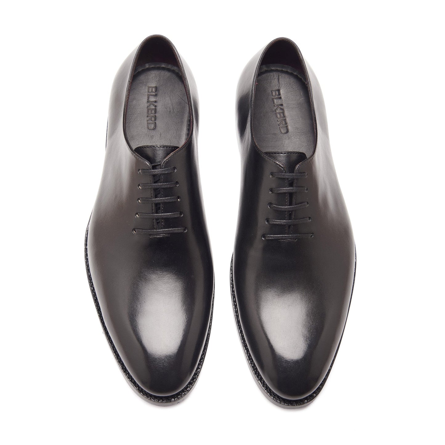 Constance-X - Corte entero sin costuras - Piel de becerro negra