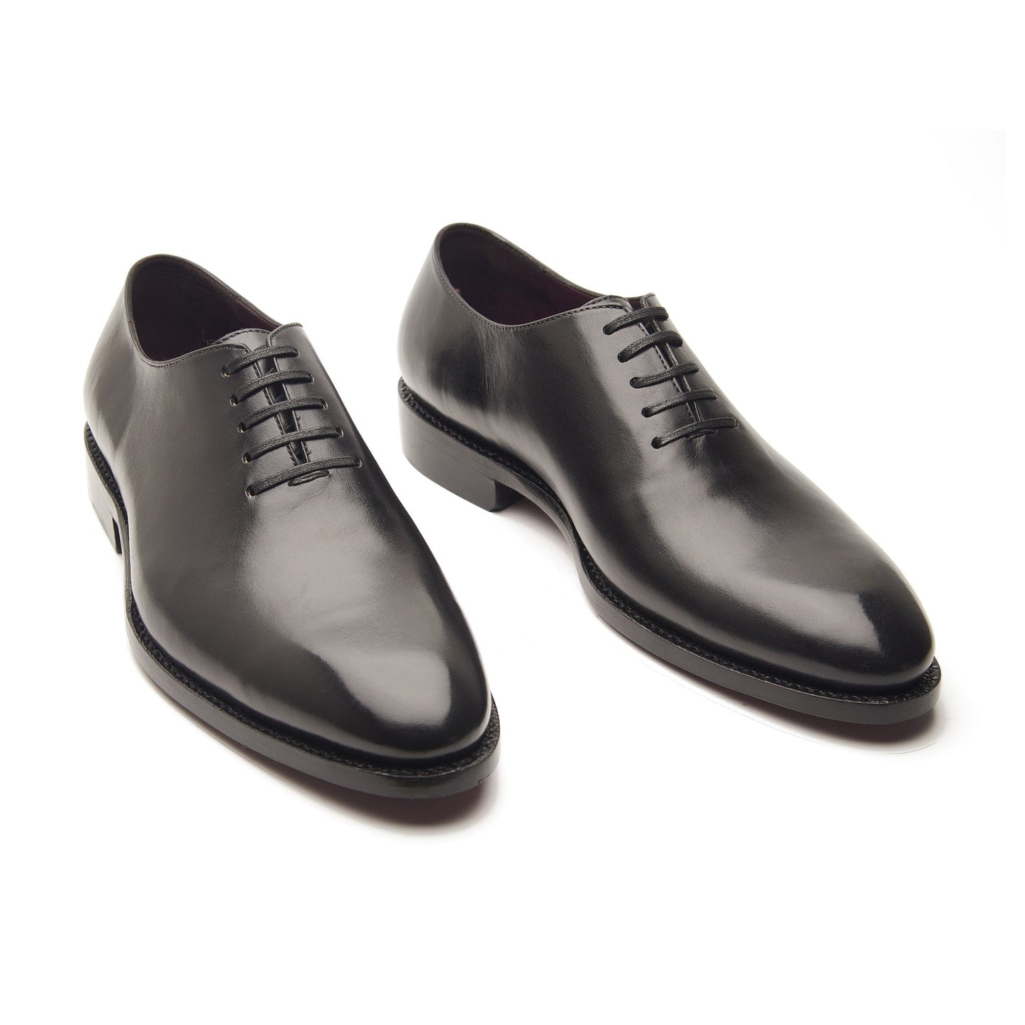 Constance-X - Corte entero sin costuras - Piel de becerro negra