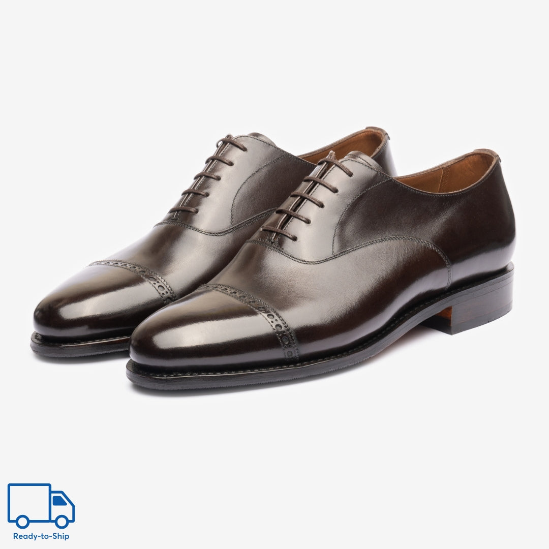 Punch Cap Oxford - Bitter Choco - Chip Last - RTW