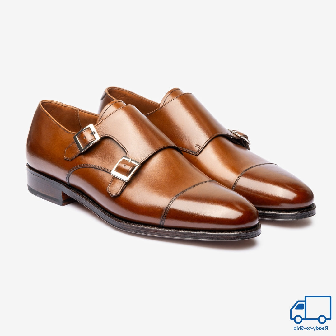 Double Monk - Brown - Zip Last - RTW
