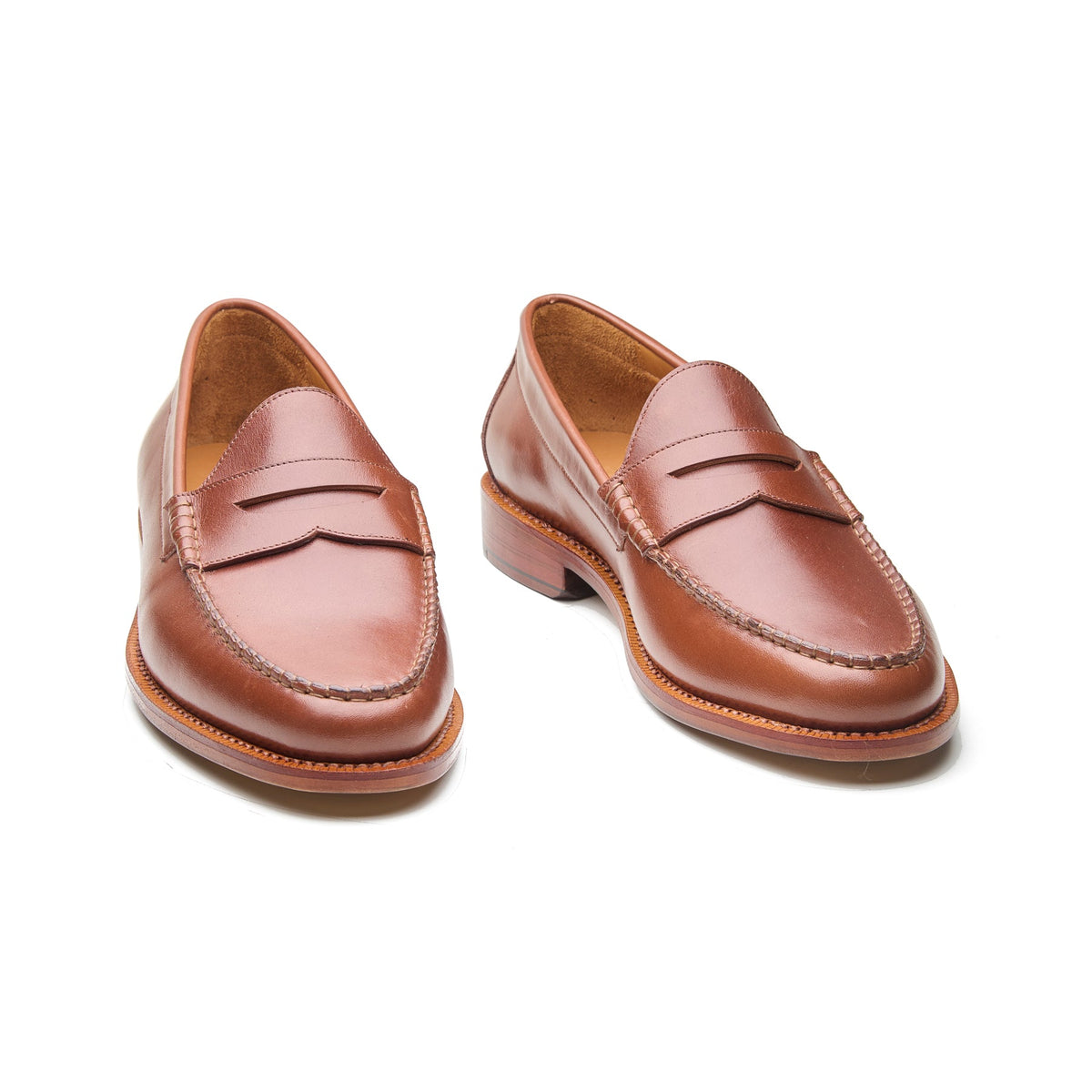 Azimut – Ivy Penny Loafer – Cognac Hidro Pull-Up