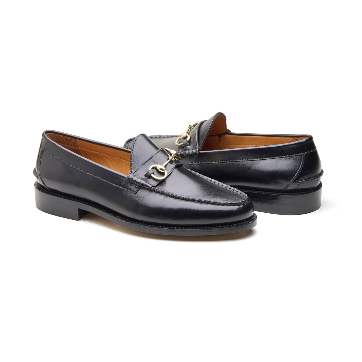 Bennett – Horsebit Loafer – Black Hidro Pull-Up