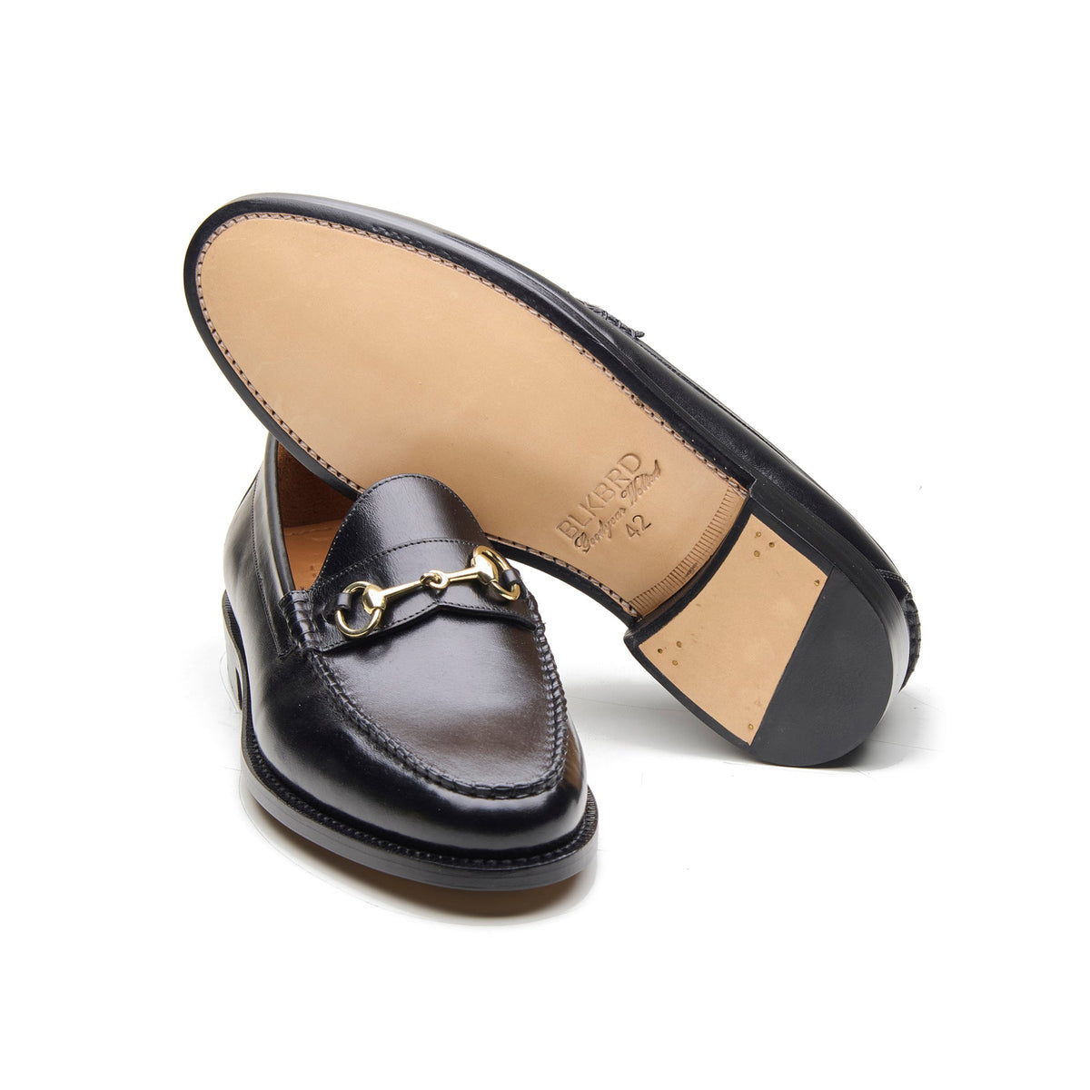 Bennett – Horsebit Loafer – Black Hidro Pull-Up