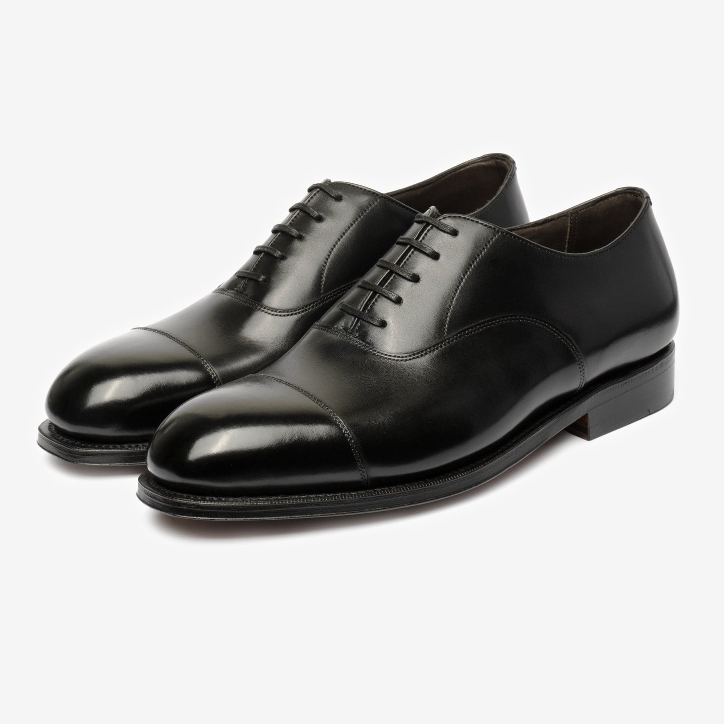 Straight Tip Oxford - Black - Char Last - MTO