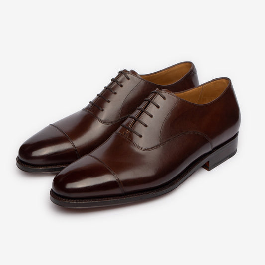 Straight Tip Oxford - Bitter Choco - Zip Last - MTO