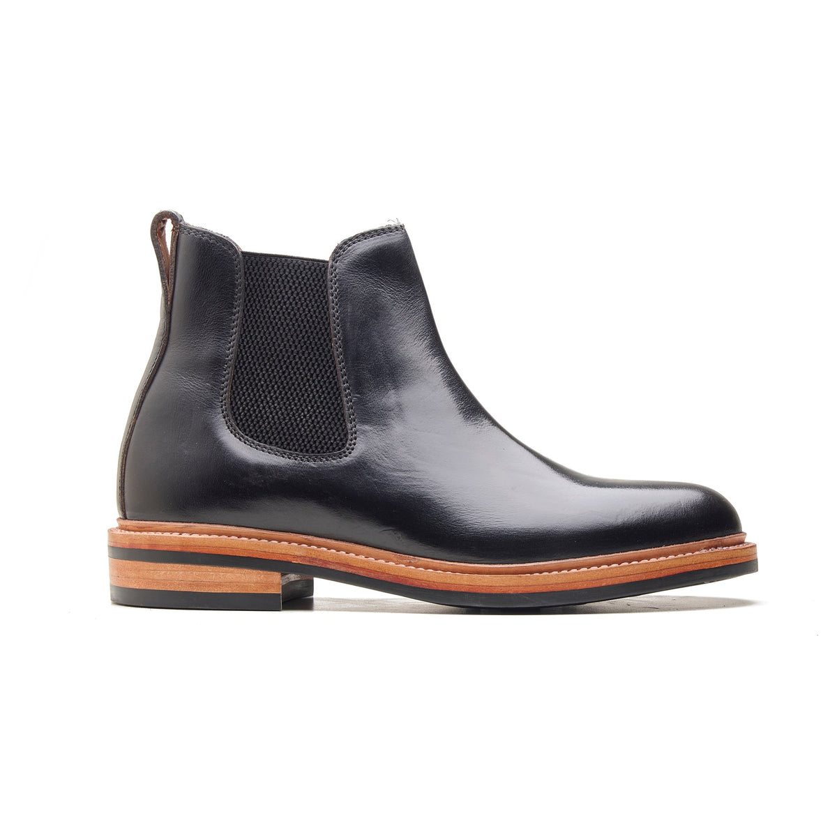 Tomahawk – Chelsea Boot – Black Horween Chromexcel