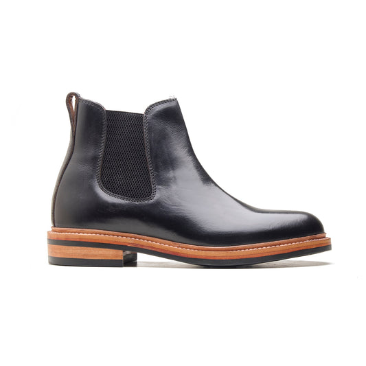 Tomahawk – Chelsea Boot – Black Horween Chromexcel