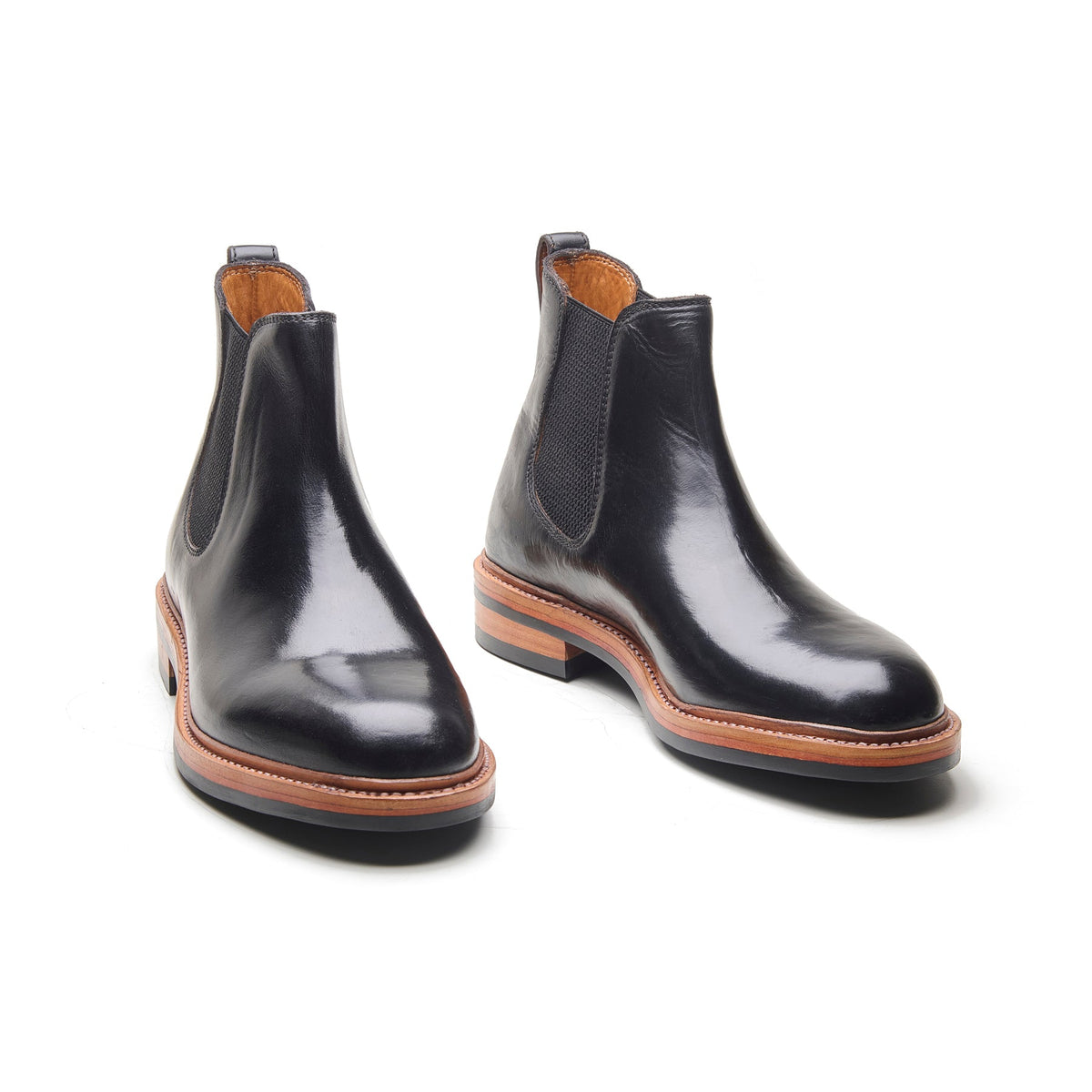 Tomahawk – Chelsea Boot – Black Horween Chromexcel