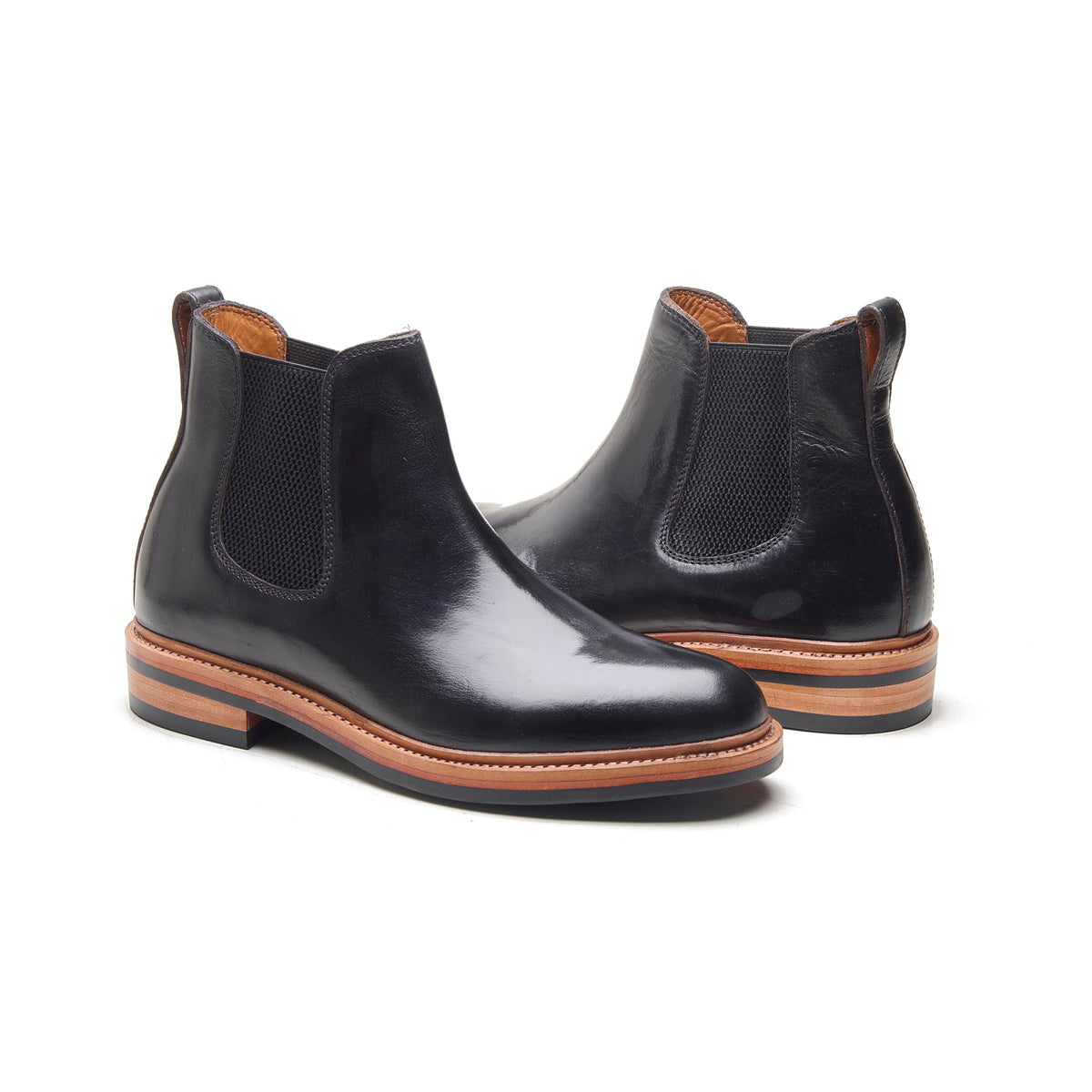 Tomahawk – Chelsea Boot – Black Horween Chromexcel