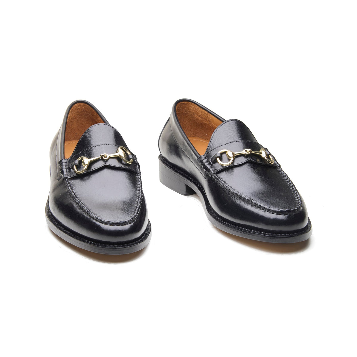 Bennett – Horsebit Loafer – Black Hidro Pull-Up