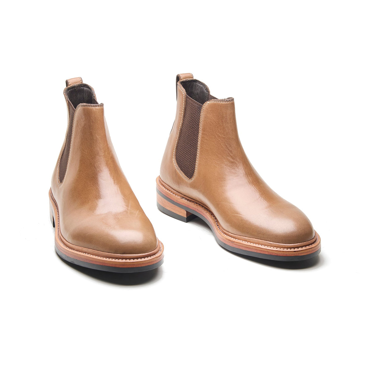 Tomahawk – Chelsea Boot – Natural Horween Chromexcel