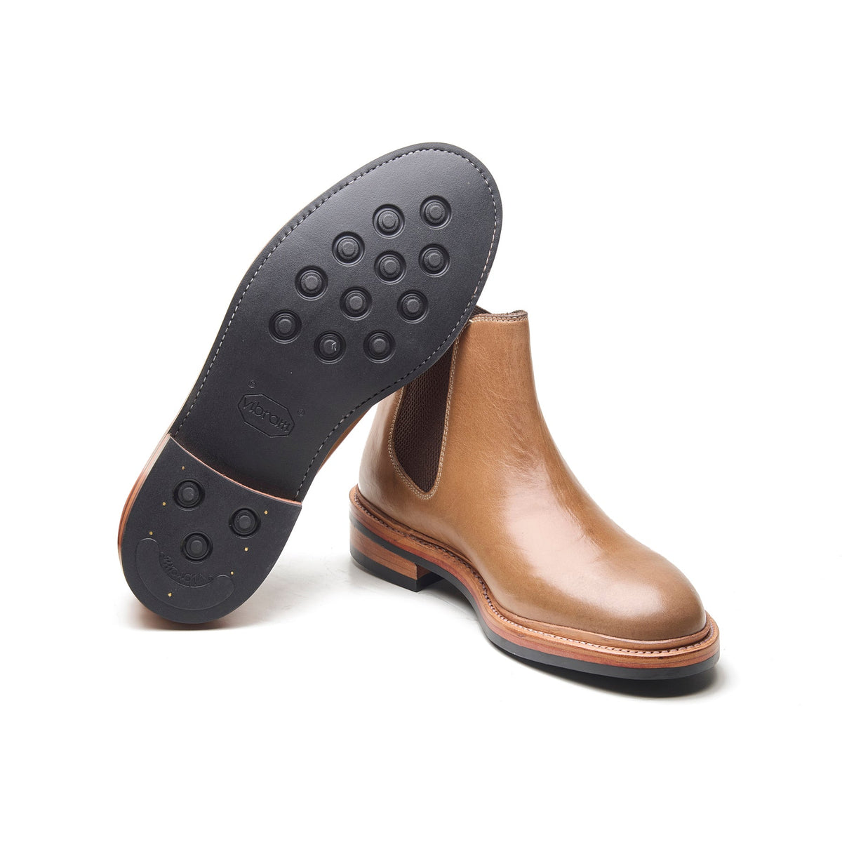 Tomahawk – Chelsea Boot – Natural Horween Chromexcel