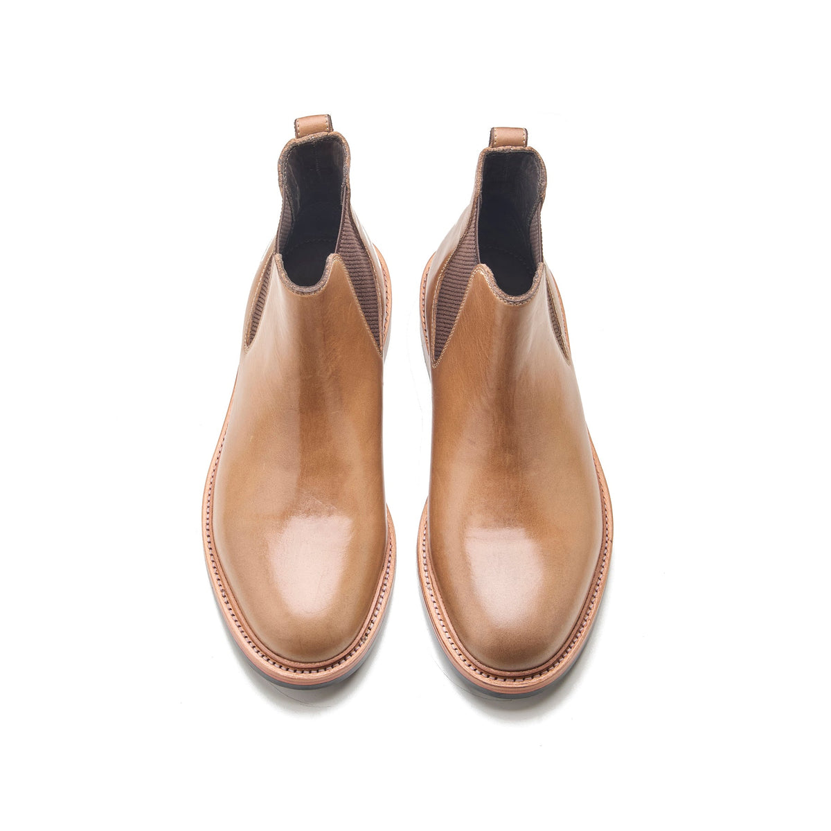 Tomahawk – Chelsea Boot – Natural Horween Chromexcel